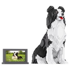 아토블럭 J-AREA 대형나노블럭 콜리 DMG004ja, 혼합색상, 1개