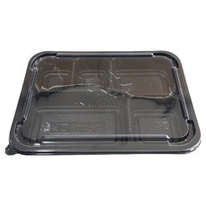 Swan 附蓋便當盒 1005 5格, 50個, 1入