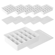 Room in Home 15格分格整理盒, 6個, 白色