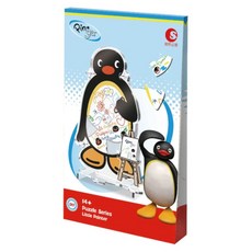 潮昇動漫 Pingu 企鵝家族 壓克力拼圖系列擺飾, 隨機出貨, 1盒, 15片