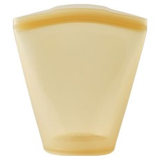 SiliPot 頂級杯型夾鏈袋 大(112 x 94 x 178 mm), 1個, 沙米色
