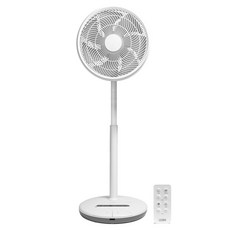 르젠 프리미엄 저소음 BLDC모터 발터치 리모컨 키높이 서큘레이터 LZEF-DF4, LZEF-DF4(다크화이트)