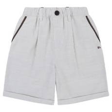 BEEN 男童款條紋渡假短褲 BZ33PT01IV