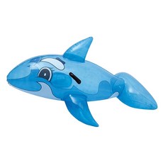 Bestway 充氣坐騎 41037 118 x 72cm, 透明鯨魚, 1個