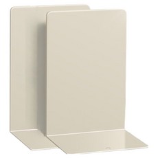 미소로운 묵직한 L자형 북엔드 2p, 베이지