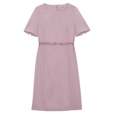 꼼빠니아 스퀘어넥 벨티드 원피스 CADU4-WOP010