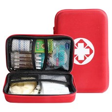 AHOYE 硬殼便攜急救藥品收納包, 1個