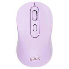 지클릭커 마들렌 미니 블루투스 듀얼 모드 무선 마우스, PURPLE, OP25