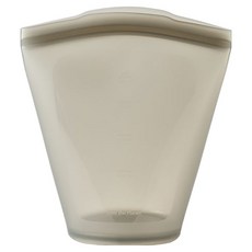 SiliPot 頂級杯型夾鏈袋 大, 1個, 石灰色