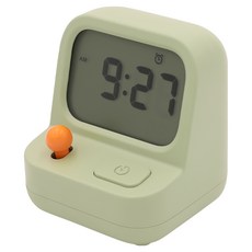 E.B.MADE 復古造型電動機台小鬧鐘, 綠色