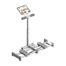 MICHAEL FITNESS 麥克健身 滑雪機 計時/計數/計卡路里/可調扶手/折疊 附手機架, 1台, 灰色