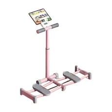 MICHAEL FITNESS 麥克健身 滑雪機 計時/計數/計卡路里/可調扶手/折疊 附手機架, 1台, 粉色