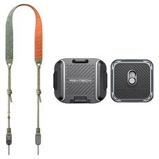 피지와이텍 피지테크 카메라 스트랩 + 퀵릴리즈 키트 세트, 1세트, P-CB-282(스트랩 에어 지오메트릭S), P-CG-189(퀵릴리즈 키트)