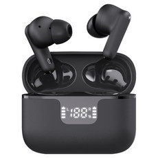 젤리타이거 젤리팟 ANC ENC 노이즈캔슬링 커널형 무선 블루투스 이어폰 JELLYPODS PRO 블랙 25시간 방수가능