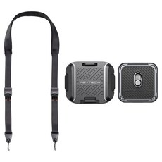 피지와이텍 피지테크 카메라 스트랩 + 퀵릴리즈 키트 세트, 1세트, P-CB-119(스트랩 블랙), P-CG-189(퀵릴리즈 키트)