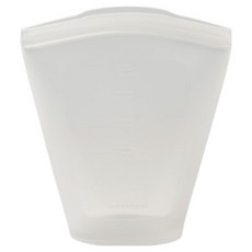 실리팟 프리미엄 컵 지퍼백 중, 네츄럴, 1개