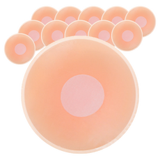 All is You 黏貼式胸貼 粉紅色圓形, 12個