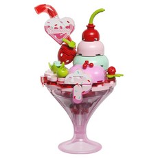 JAKI 樂高相容積木 MK005, 1個, 草莓慕斯杯