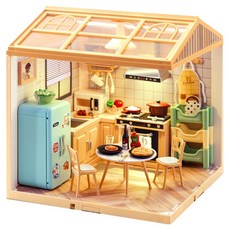JEL DIY 迷你模型 JEL0410, 復古廚房, 1個
