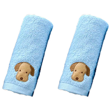 SHING LONG TEXTILE 台灣興隆毛巾 素色繡花毛巾 110g 100%棉 顏色隨機 2條