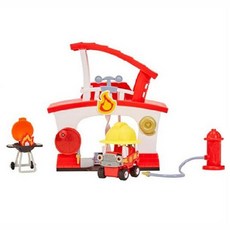 little tikes 小泰克 Let's Go 消防總部 1號車玩具, 1個, 混合色