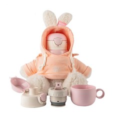 BEDDYBEAR 杯具熊 熊抱兒童保溫壺 316不銹鋼, 踩星兔, 540ml, 1個