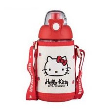 BEDDYBEAR 杯具熊 TRITAN兒童運動搖搖杯, 580ml, Hello Kitty, 1個