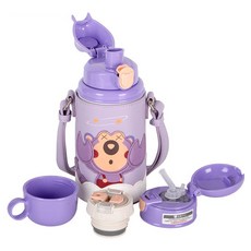 BEDDYBEAR 杯具熊 316不銹鋼 中透版兒童保溫水壺, 天蠍座, 580ml, 1個