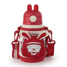 BEDDYBEAR 杯具熊 糯米兒童保溫杯 316不銹鋼, 1個, 羞羞兔, 530ml