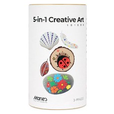 Sina Art 師法自然 5合1 創作工藝 DIY 套組, 1套, 混合色