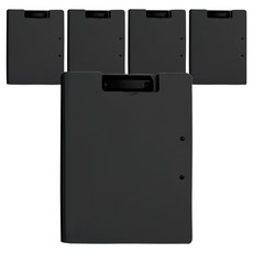 HANEE 雙向A4板夾, 5個, 黑色