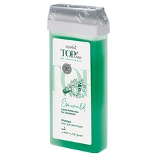 Italwax ​義朵熱蠟 Top Line 滾筒式祖母綠熱蠟 適用於所有部位, 1個, 100ml