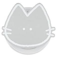 구스페리 동물 맥세이프 미러 톡, 10 하양냥이, 1개