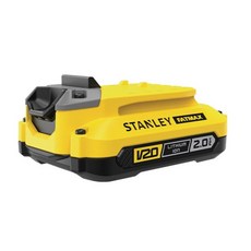 STANLEY TOOLS 20V 滑軌式鋰電池 2.0Ah SB202, 1入, 1個