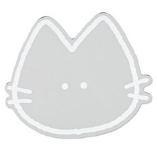 구스페리 동물 미러 톡, 10 하양냥이, 1개