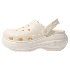 Elsso 女用增高7公分厚底輕量EVA緩震涼鞋拖鞋, 白色, 245~250