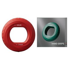 Celliving 矽膠手握器 握力器, 紅色, 1個