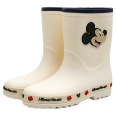 韓國 NASSAU 迪士尼兒童米奇焦糖雨靴