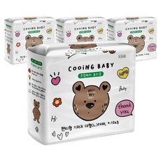 Cooing 베러 놀라운 팬티형 기저귀 남여공용, 대형(L), 104매