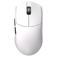 람주 게이밍 프리플로우 MAYA X 8K 초경량 유무선 마우스 47g, WHITE