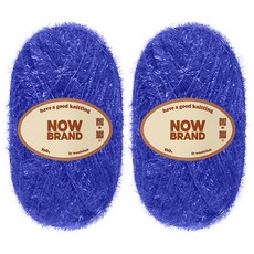 WoolClub NOWBRAND 大容量菜瓜布線 100g, 2個, 146 紫藍色