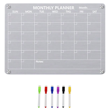 Baide 實用冰箱留言板 灰色1