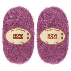 WoolClub NOWBRAND 大容量菜瓜布線 100g, 2個, 178 玫瑰紫
