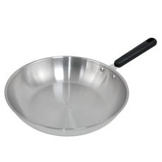 SILWA 西華 厚釜不鏽鋼平底鍋 28cm，厚釜鍋體受熱均勻，不鏽鋼材質堅固耐用，適用多種爐具, 1個