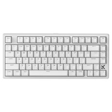 MCHOSE 邁從 프리플로우 8K 快速觸發磁軸電競有線無數字鍵盤, 快銀軸, 白色, JET75