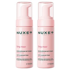 NUXE 巴黎歐樹 莓果玫瑰潔顏慕斯雙入組, 2個, 150ml
