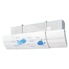 Potenkit 簡約冷氣擋風板 B型 鯨魚 60~110cm x 19 cm, 1個, 單一商品