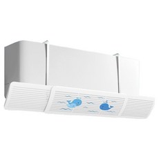 포텐키트 심플한 에어컨 바람막이 A타입 고래 58~96 cm x 18.5cm, 1개