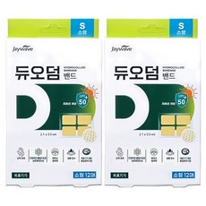제이웨이브 듀오덤 밴드 소형 12p, 2개
