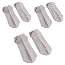 LITOO 氣墊恢復運動短襪, 灰色, 3個